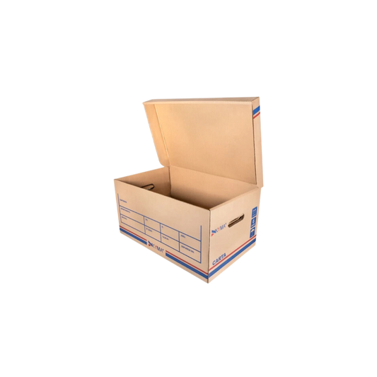 CAJA PARA ARCHIVO CON TAPA TAMAÑO CARTA KYMA 1 PIEZA CJKY-CR-CT
