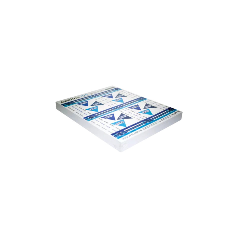 PAPEL OPALINA BLANCO CARTA APSA 200GR RESMA CON 100 HOJAS M301