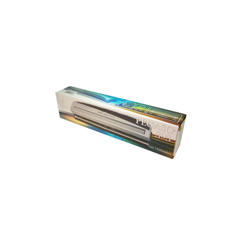 PERFORADORA GRIS 3 ORIFICIOS PARA 10 HOJAS PEGASO