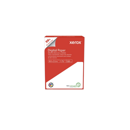 CAJA DE PAPEL BOND BLANCO XEROX CARTA CAJA CON 5000 HOJAS 75GR/M2 3M02000