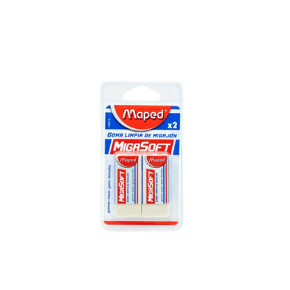 GOMA BLANCA MAPED BLISTER 2 PIEZAS 108512