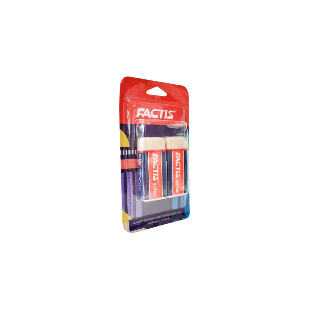 GOMA BLANCA FACTIS BLISTER 2 PIEZAS 5080