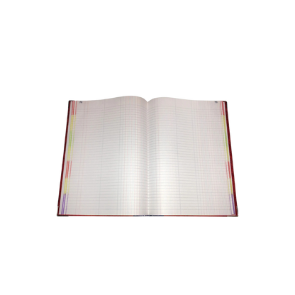 LIBRO FLORETE DIARIO MARCA ESTRELLA CON 192 HOJAS 1 PIEZA MEDIDAS 23.6 X 34.1 CM 0104