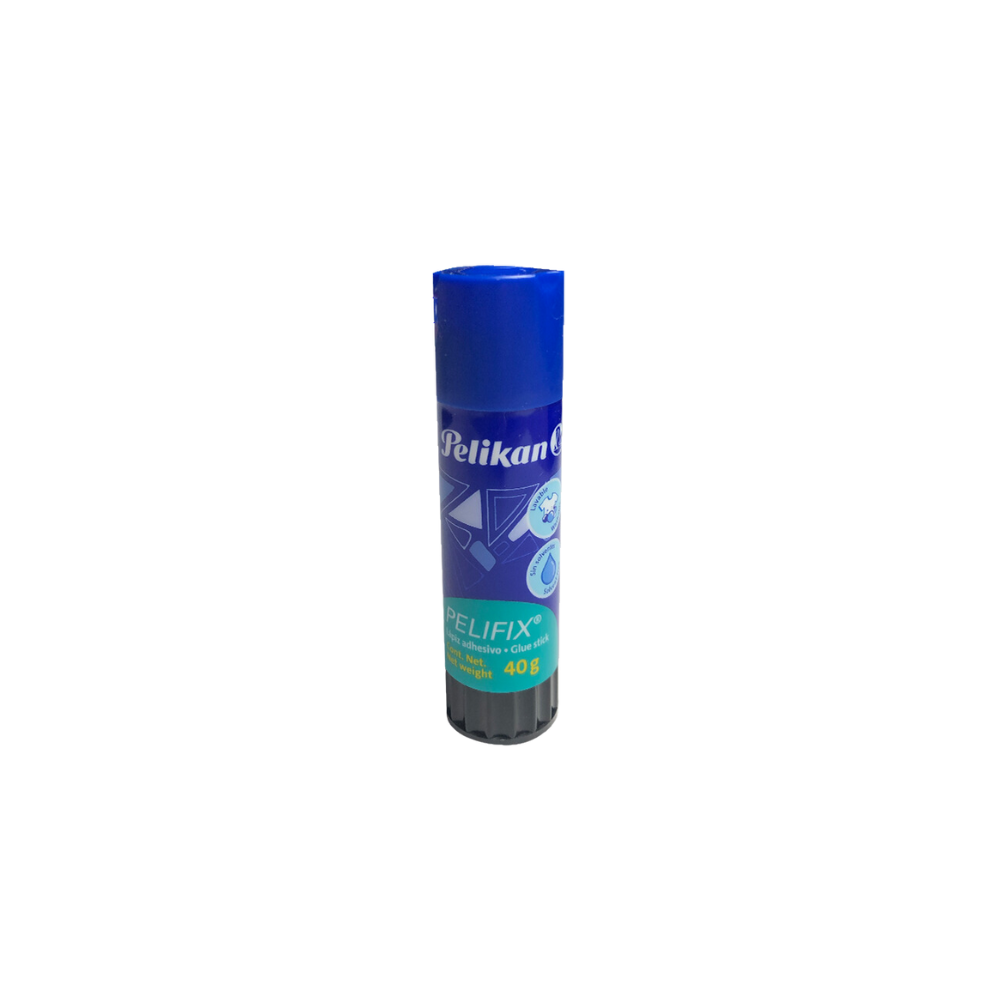 LÁPIZ ADHESIVO BLANCO MARCA PELIKAN PELIFIX BARRA DE 40GR PAQUETE CON 12 PIEZAS 9054000
