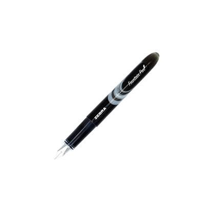 BOLÍGRAFO TIPO FUENTE ZEBRA Z FONTAIN TINTA NEGRA PUNTO FINO 0.5MM 1 PIEZA 7501901616213