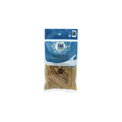 LIGA DE HULE NATURAL VALMAR NO.64 COLOR BEIGE BOLSA CON 100GR 10064