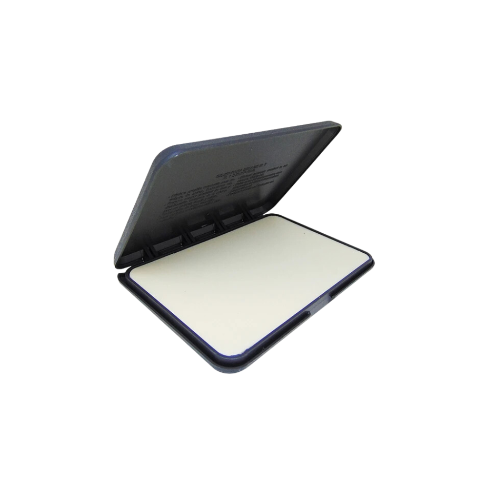 COJÍN PARA SELLO AZOR SIN COLOR SIN TINTA TAMAÑO GRANDE 8 X 11.5CM 1 PIEZA 301.1STP