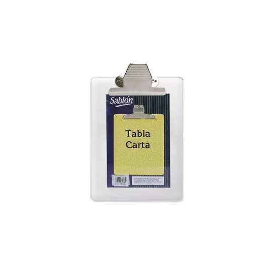 TABLA SUJETAPAPEL CARTA AZOR ACRÍLICO CRISTAL