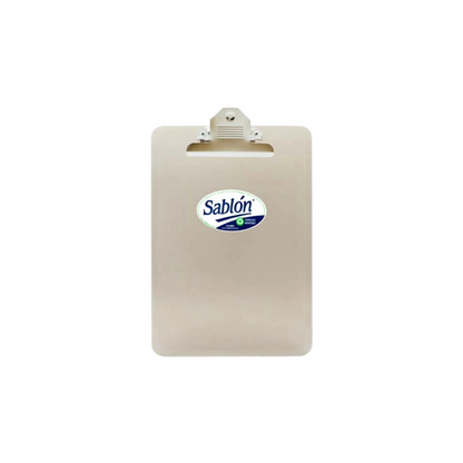 TABLA SUJETAPAPEL CARTA SABLÓN ACRÍLICO HUMO