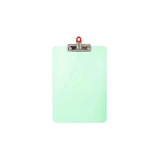 TABLA SUJETAPAPEL CARTA AZOR ACRÍLICO VERDE AQUA
