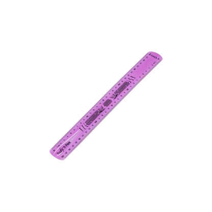 REGLA MAPED DE 30 CM COLORES SURTIDOS DE PLÁSTICO FLEXIBLE 1 PIEZA 3154140279004
