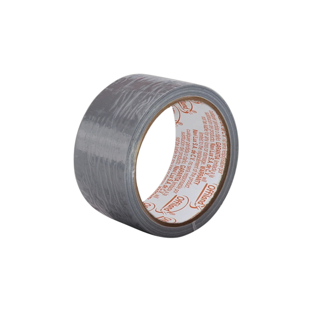 CINTA ADHESIVA PARA DUCTO PLATA OFFILAND 48 MM X 10 M 1 PIEZA 41804801002