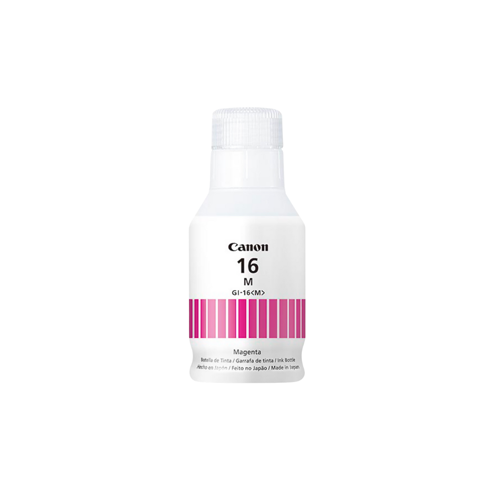 BOTELLA DE TINTA CANON GI16 COLOR MAGENTA 70 ML 4419C001AA