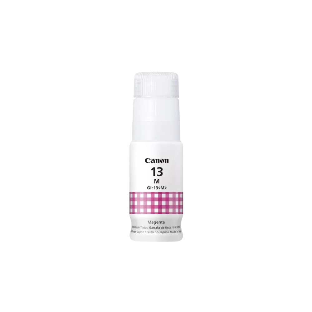 BOTELLA DE TINTA CANON GI 13M COLOR MAGENTA 70 ML 4669C001AA