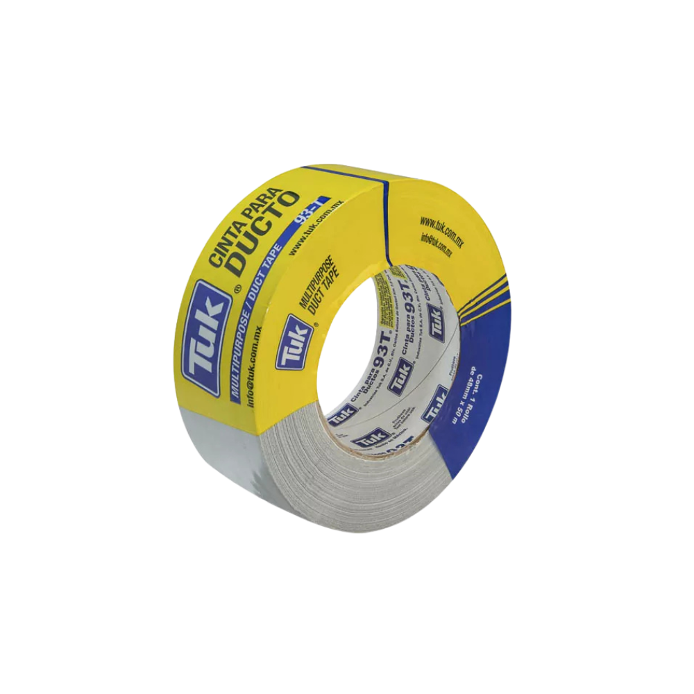 CINTA ADHESIVA PARA DUCTO GRIS TUK 48 MM X 50 M 1 PIEZA 659317