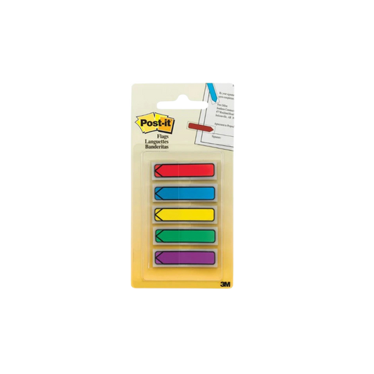NOTA ADHESIVA BANDERITAS POST IT 100 HOJAS 0.47X1.7 MM 70005247963