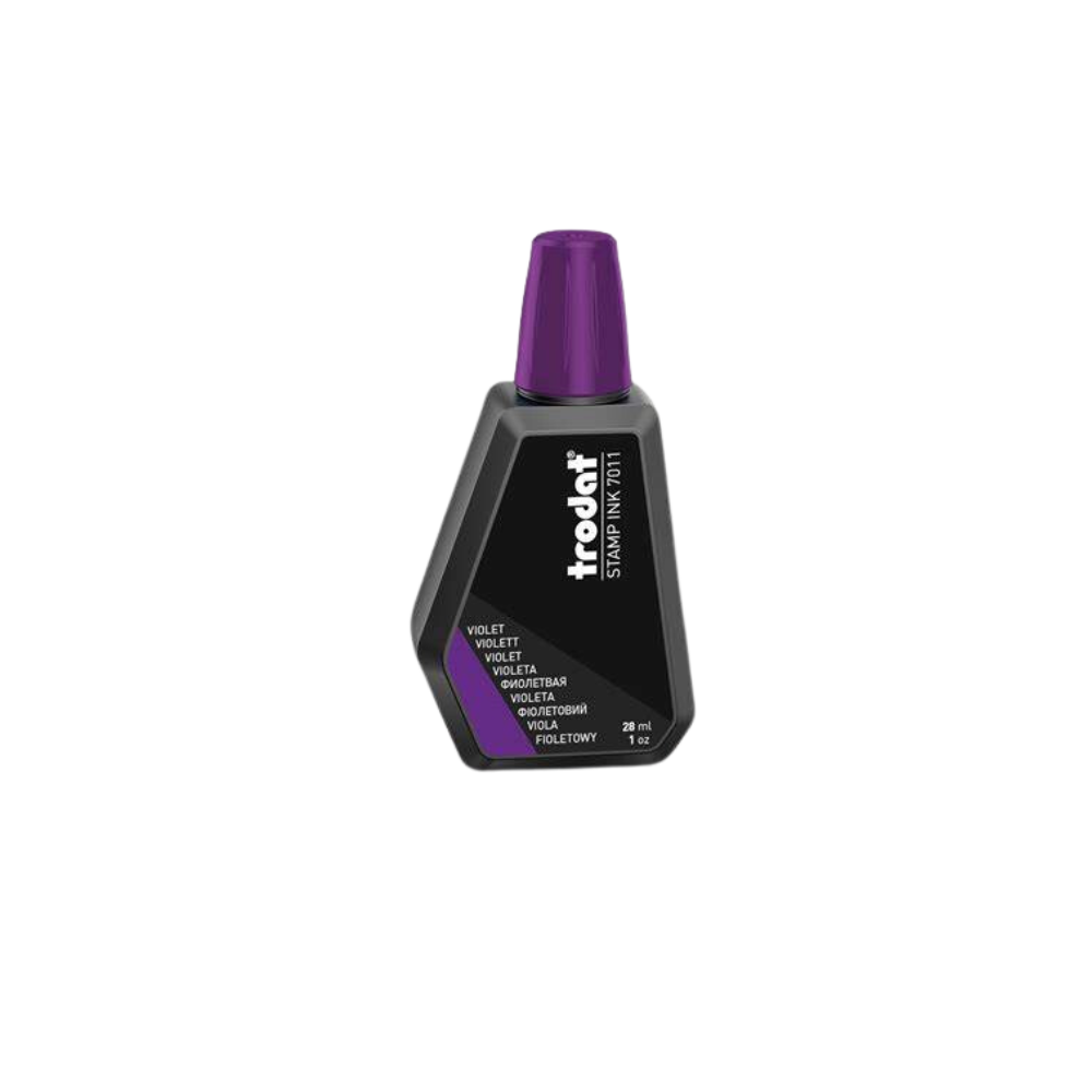 TINTA NEGRA PARA SELLO TRODAT 28 ML 7011