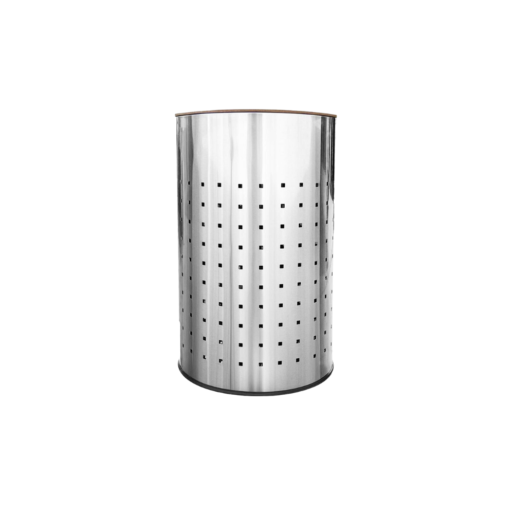 BOTE PARA ROPA ACERO INOXIDABLE 55 LITROS SKU 707GR