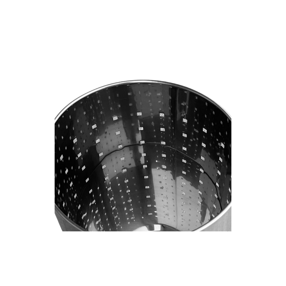 BOTE PARA ROPA ACERO INOXIDABLE 55 LITROS SKU 707GR