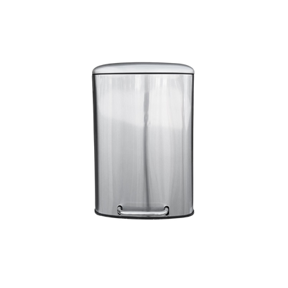 CESTO DE BASURA DE ACERO INOXIDABLE 50 LITROS CON PEDAL SKU 709GR