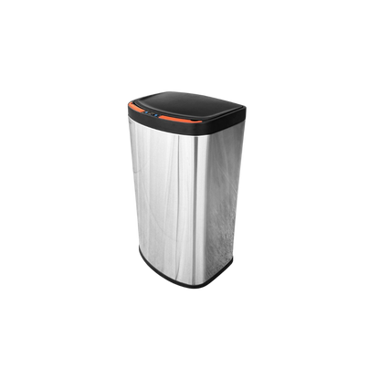 CESTO DE BASURA 55 LITROS ACERO INOXIDABLE TAPA CON SENSOR ELECTRÓNICO SKU 710GR