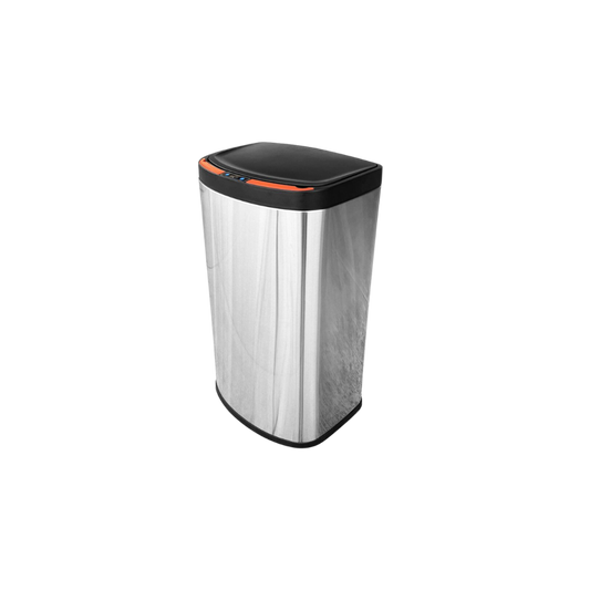 CESTO DE BASURA 55 LITROS ACERO INOXIDABLE TAPA CON SENSOR ELECTRÓNICO SKU 710GR