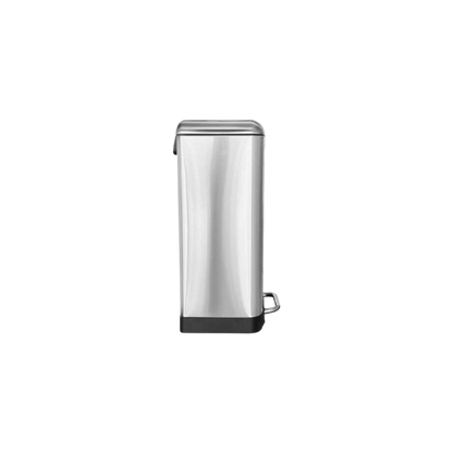 CESTO DE BASURA DE ACERO INOXIDABLE CON PEDAL 30 LITROS SKU 714GR