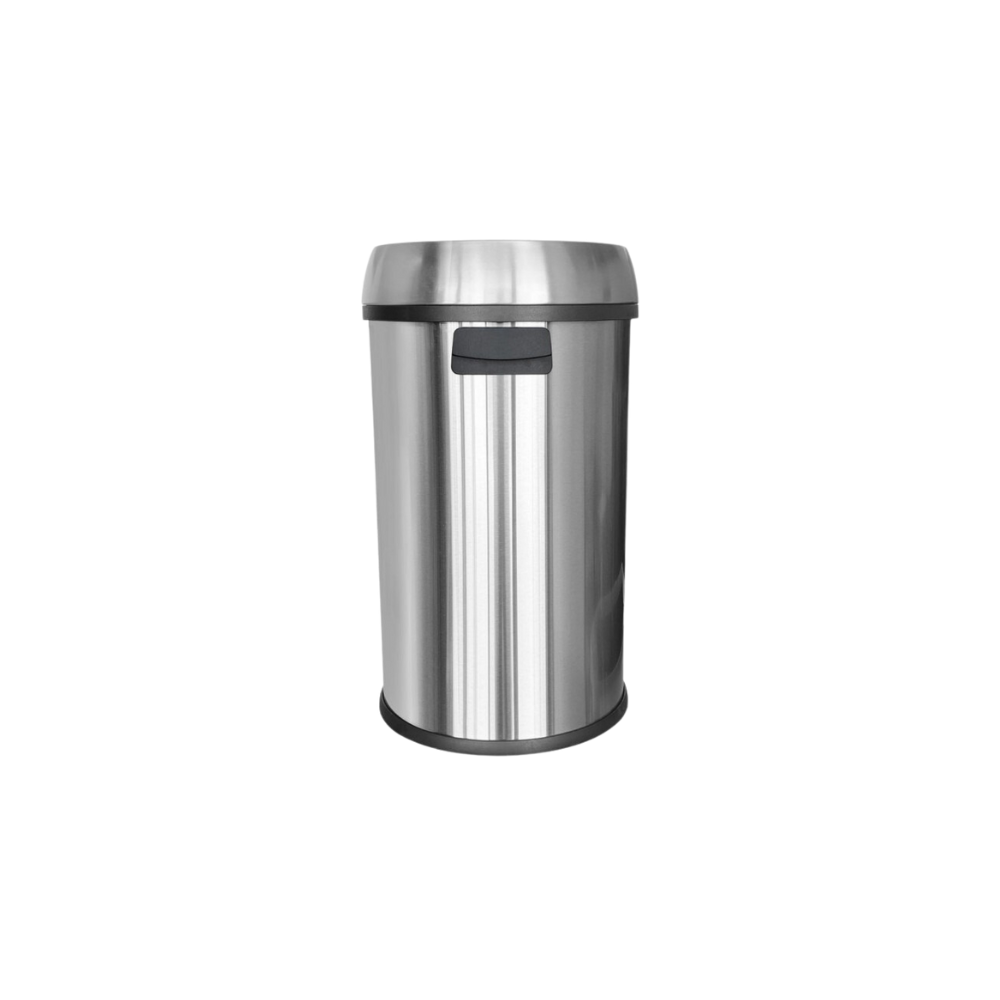 CESTO DE BASURA ACERO INOXIDABLE SIN PEDAL 65 LITROS SKU 724GR