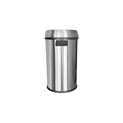 CESTO DE BASURA ACERO INOXIDABLE SIN PEDAL 65 LITROS SKU 724GR