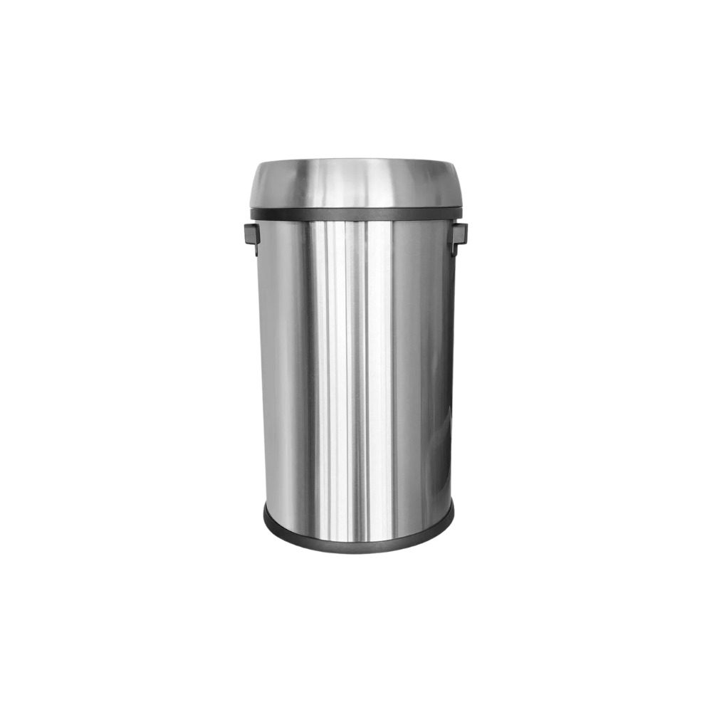 CESTO DE BASURA ACERO INOXIDABLE SIN PEDAL 65 LITROS SKU 724GR