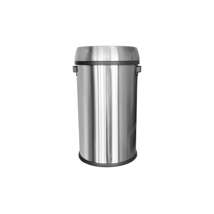 CESTO 65 LITROS ACERO INOXIDABLE CON TAPA TIPO BALANCÍN SKU 734GR