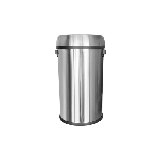 CESTO 65 LITROS ACERO INOXIDABLE CON TAPA TIPO BALANCÍN SKU 734GR