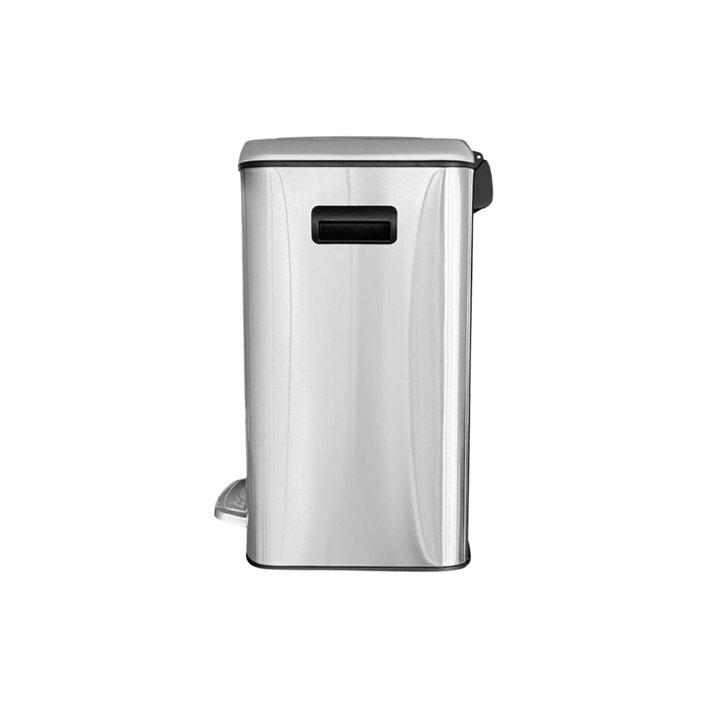CESTO DÚO 40 LITROS ACERO INOXIDABLE CON PEDAL SKU 754DU