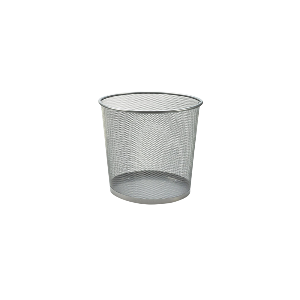 CESTO PARA BASURA OVALADO DE MALLA 15 LITROS 8044GR