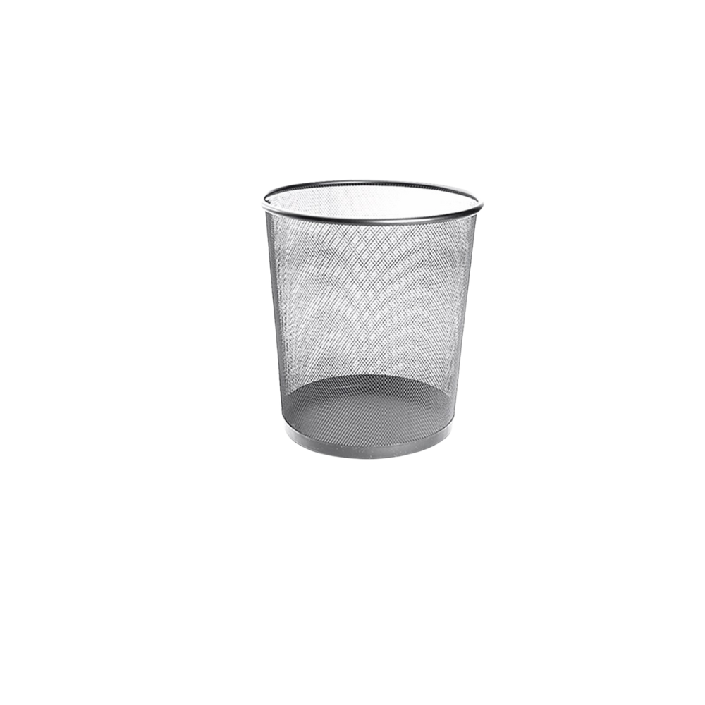 CESTO DE MALLA REDONDO PARA BASURA 12.5 LITROS 8055NE