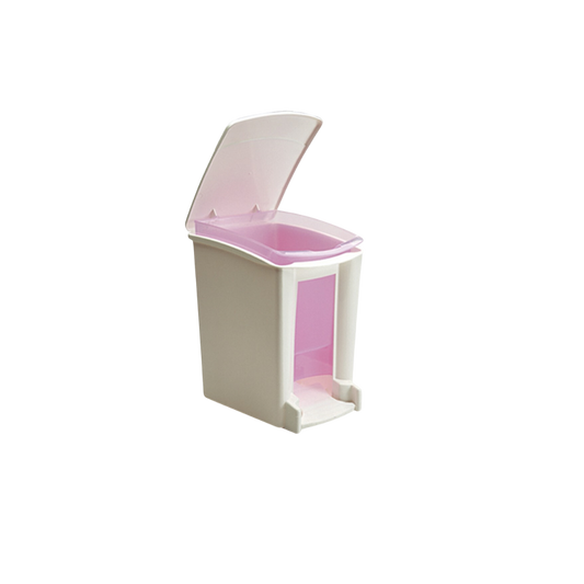 CESTO DE BASURA CON PEDAL PARA BAÑO 8 LITROS MARCA SABLÓN