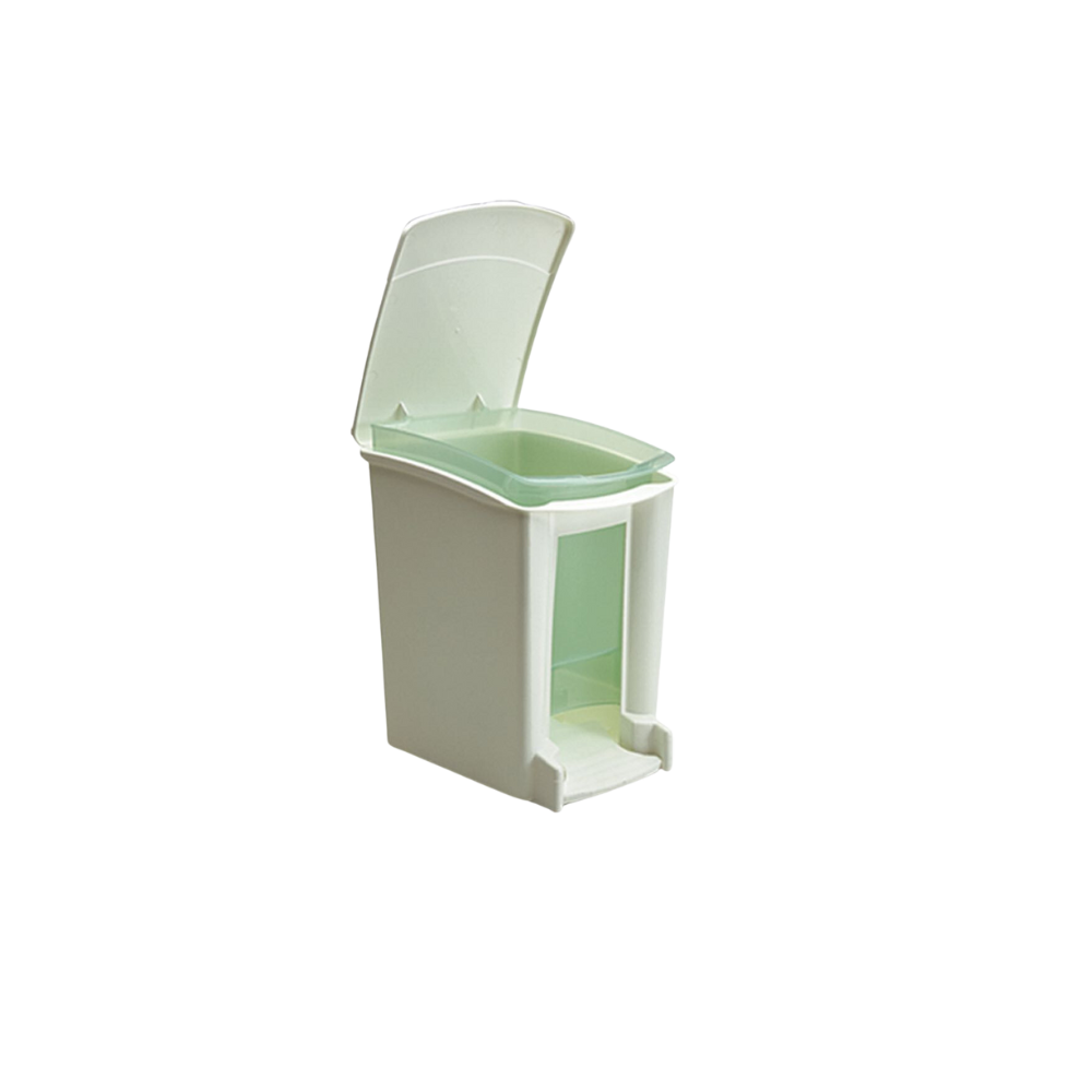 CESTO DE BASURA CON PEDAL PARA BAÑO 8 LITROS MARCA SABLÓN