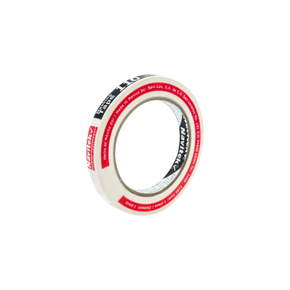 CINTA ADHESIVA MASKING TAPE CREMA NAVITEK 12 MM X 50 M 1 PIEZA 81101205000