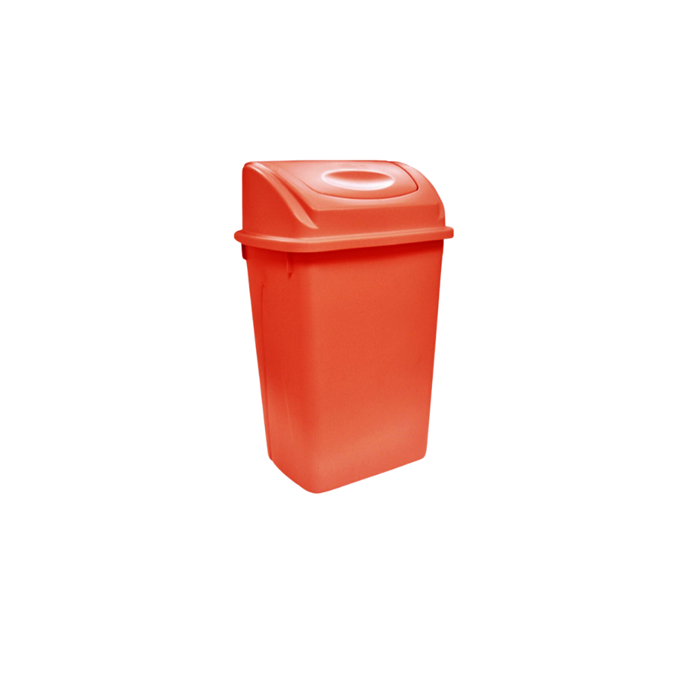 BOTE DE BASURA DE 65 LITROS CON TAPA BALANCÍN FRONTAL 8155NE