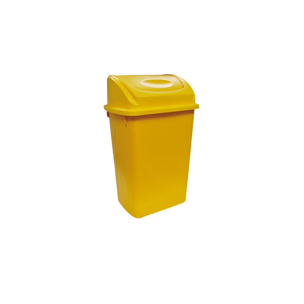 BOTE DE BASURA DE 65 LITROS CON TAPA BALANCÍN FRONTAL 8155NE