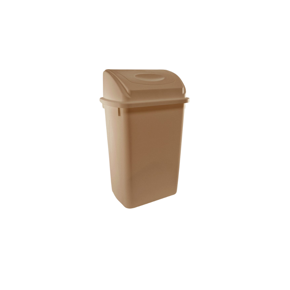 BOTE DE BASURA DE 65 LITROS CON TAPA BALANCÍN FRONTAL 8155NE