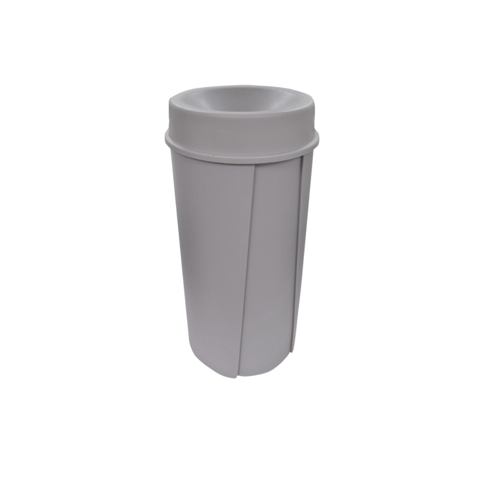 BOTE DE BASURA 80 LITROS CON TAPA EMBUDO