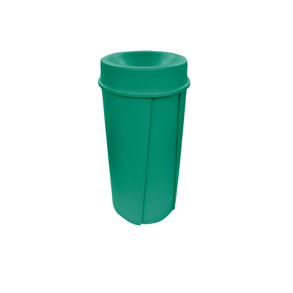 BOTE DE BASURA 80 LITROS CON TAPA EMBUDO