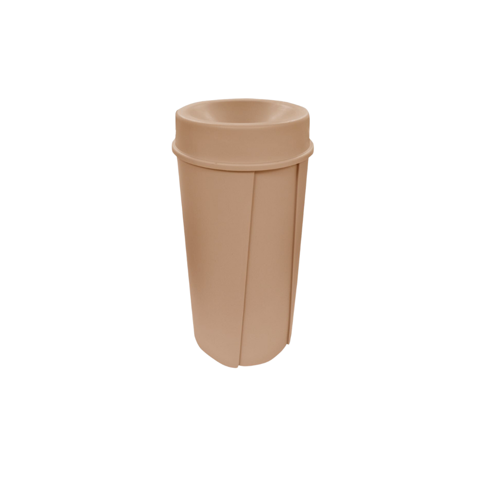 BOTE DE BASURA 80 LITROS CON TAPA EMBUDO