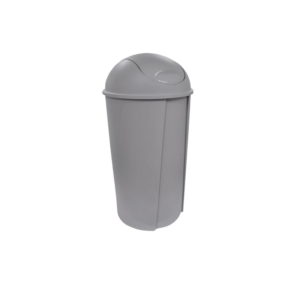 BOTE DE BASURA 80 LITROS CON BALANCÍN CURVO 8505NE