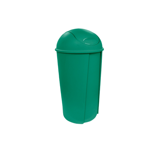 BOTE DE BASURA 80 LITROS CON BALANCÍN CURVO 8505NE