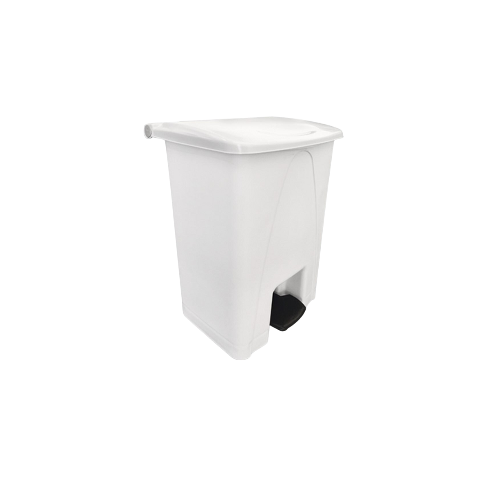 BOTE DE BASURA GRANDE CON PEDAL Y TAPA CAPACIDAD 80 L