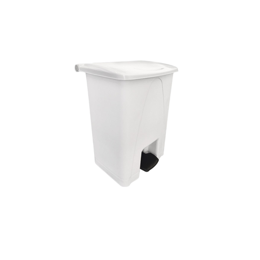 BOTE DE BASURA GRANDE CON PEDAL Y TAPA CAPACIDAD 80 L