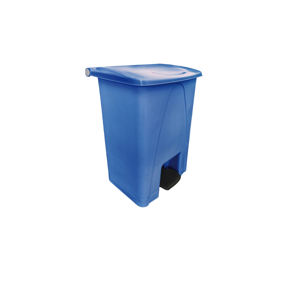 BOTE DE BASURA GRANDE CON PEDAL Y TAPA CAPACIDAD 80 L
