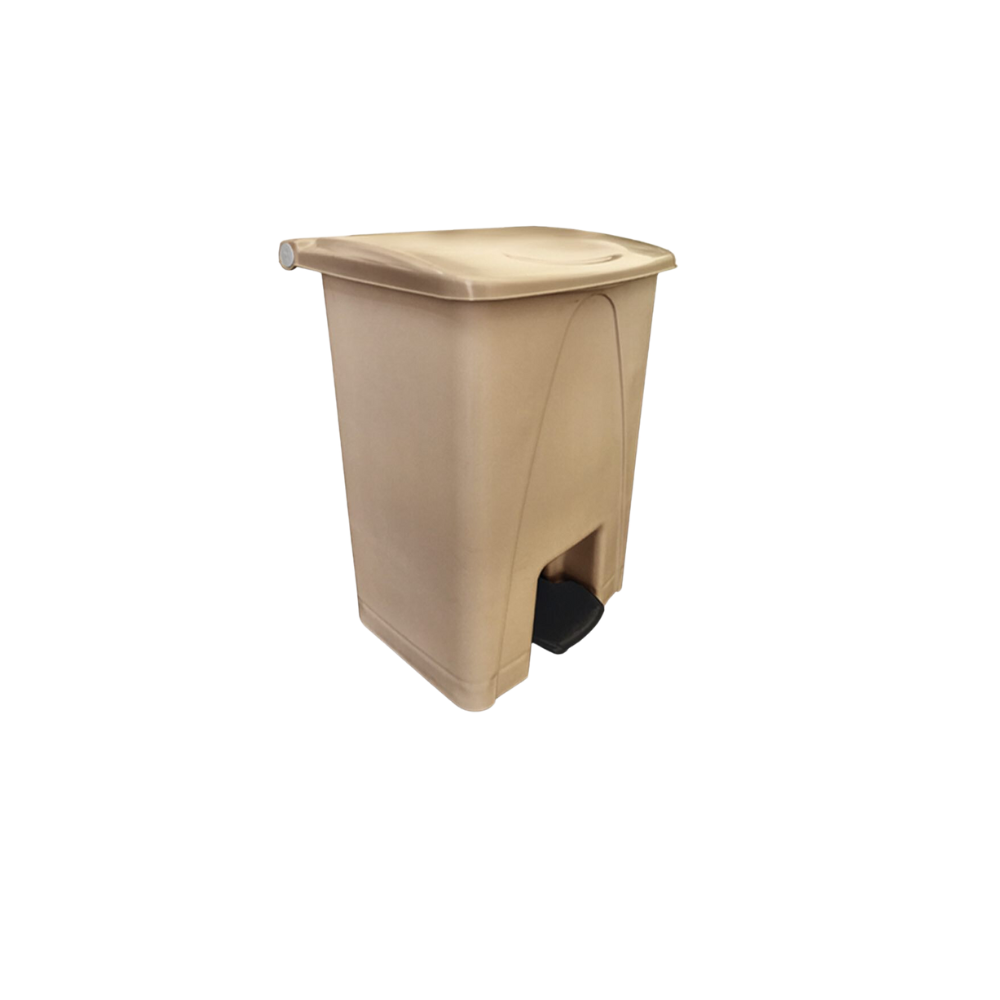 BOTE DE BASURA GRANDE CON PEDAL Y TAPA CAPACIDAD 80 L